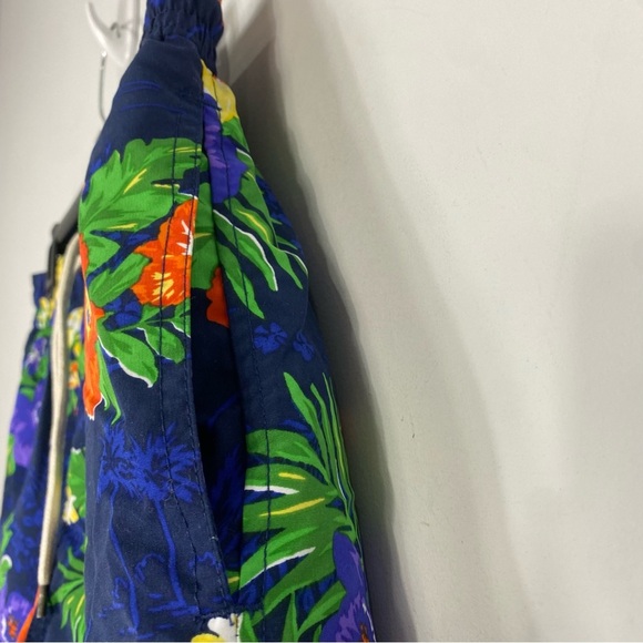 POLO Ralph Lauren Caribbean Floral Print Traveler Swim Short - Picture 3 of 10